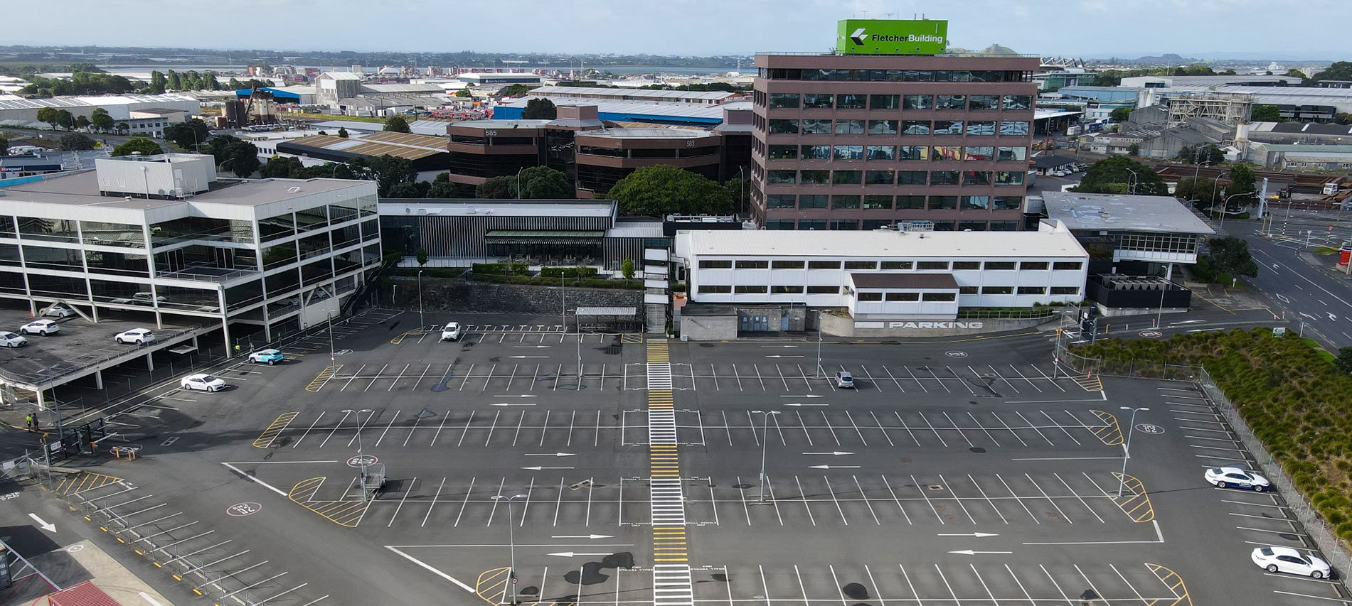 Auckland Central Line Marking KP Linemarking